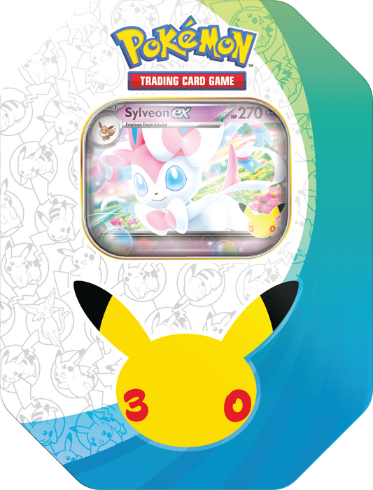 30th Celebration 30th Celebration Tin Sylveon ex