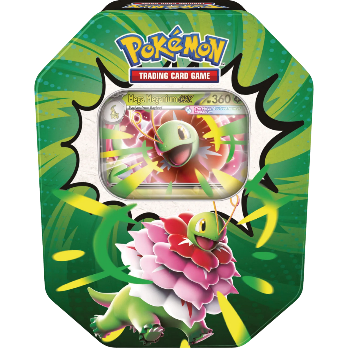 Ascended Heroes Tin — Mega Meganium ex