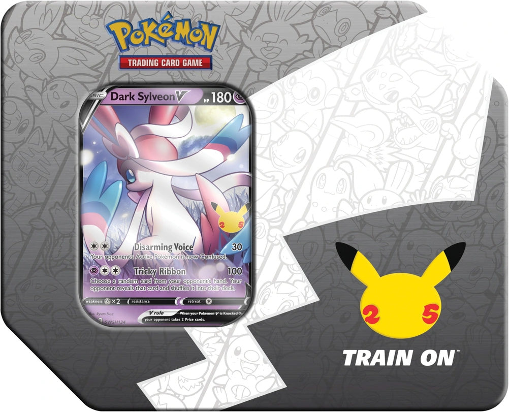 Celebrations Dark Sylveon V Celebrations Tin Large