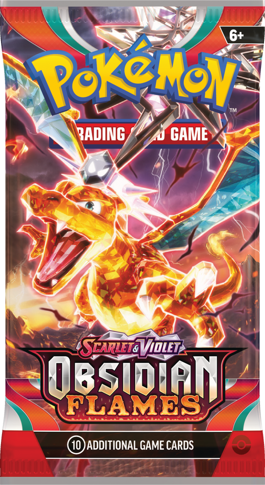 Obsidian Flames Individual Booster Pack