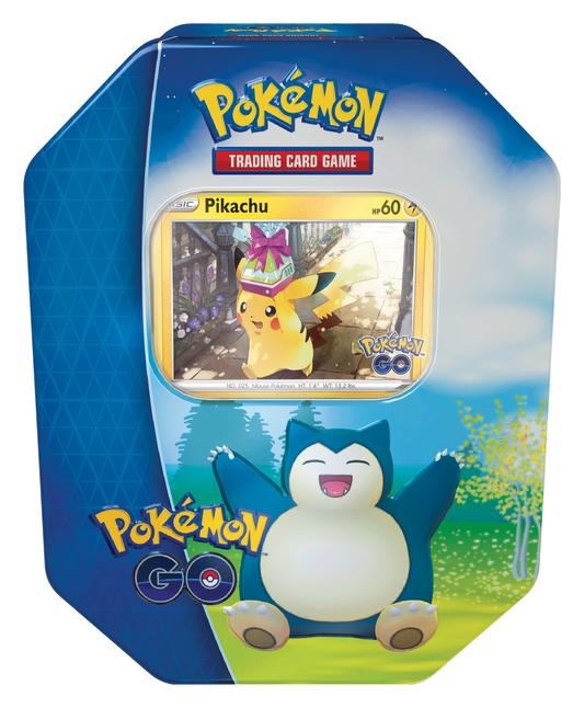 Snorlax Pokémon GO Tin