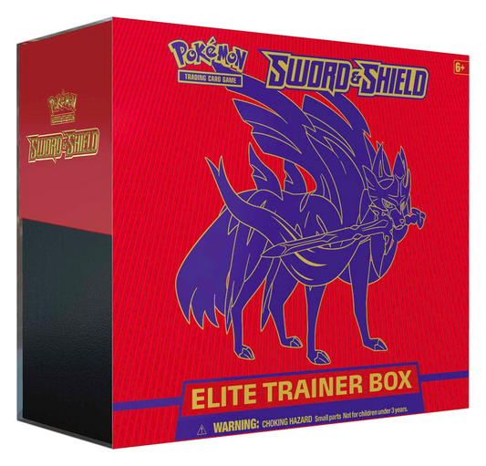 Sword & Shield — Elite Trainer Box — Zacian