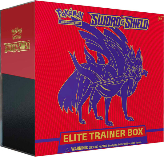 Sword & Shield Elite Trainer Box — Zacian