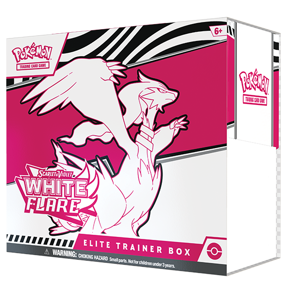 White Flare Elite Trainer Box