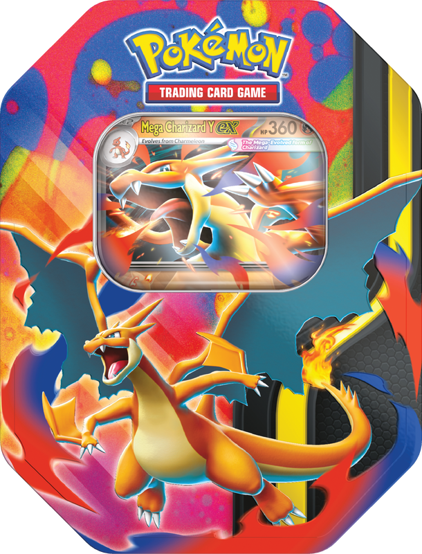 Mega Charizard Tin Tins