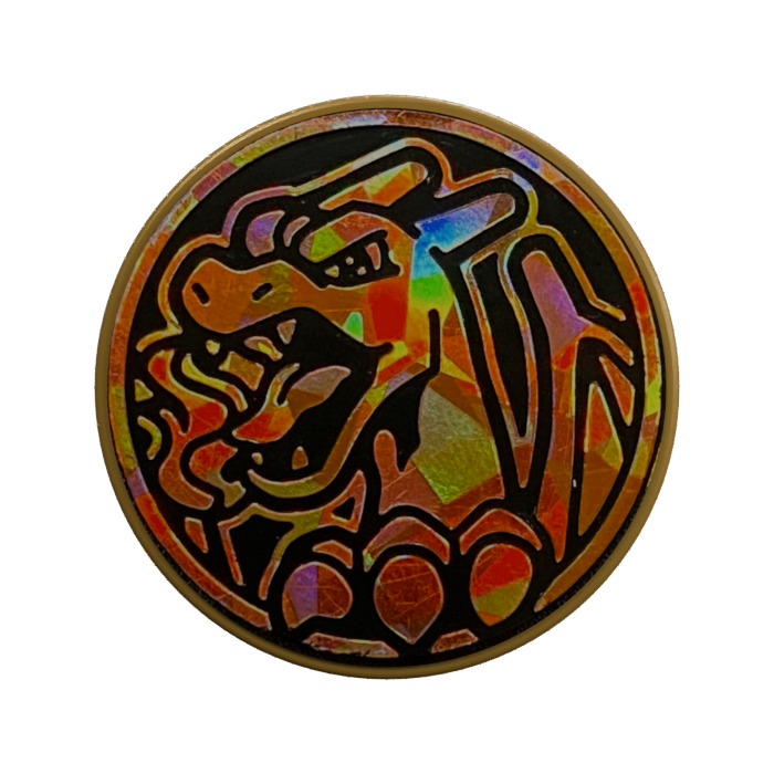 Holographic Charizard coin
