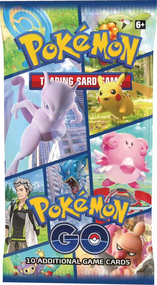 Pokémon GO booster pack artwork