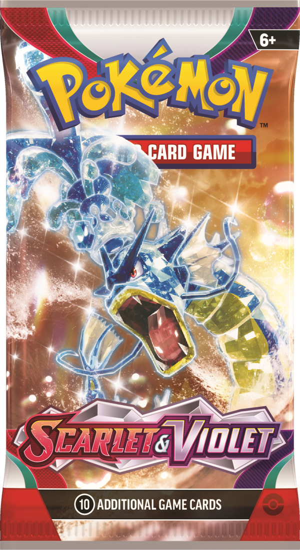 Scarlet & Violet booster pack artwork